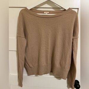 Cuyana S wool cashmere sweater - sand